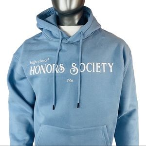 high science Honors Society sweater.